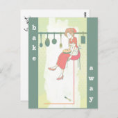 Een knul bakken briefkaart (Voorkant / Achterkant)