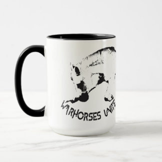 Een koel product dat reddingspaarden een schone le mok