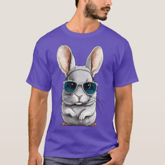 Een koele chinchilla t-shirt