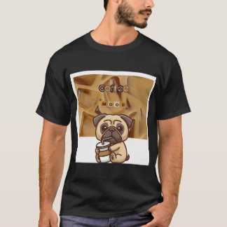 Een koffie stemming t-shirt
