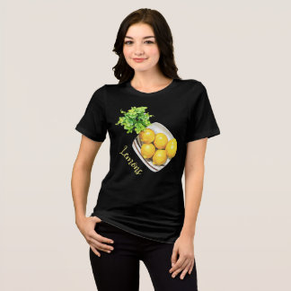 Een kom citroenen Tri-Blend shirt