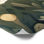 Een konijn in de Sterrennacht Poster (Hoek)