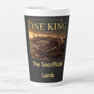 Eén Koning Latte Mok