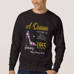 Een koningin werd geboren in januari 1955, 68e hie trui