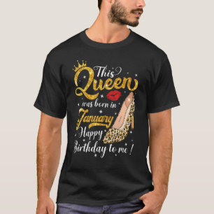 Een koningin werd geboren in januari 2010. t-shirt