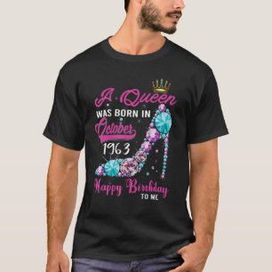 Een koningin werd geboren in september 1963 Happy T-shirt