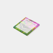 Een Koningsvlinder Landend Post-it® Notes (Schuin)