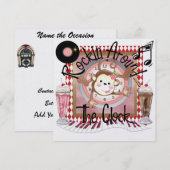 Een koninklijk Rockin' Party - SRF Kaart (Voorkant / Achterkant)