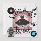 Een koninklijk Rockin' Party - SRF Kaart (Voorkant)