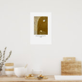 een kooi ging op zoek naar een vogel poster (Keuken)