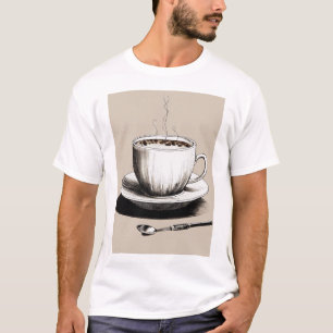 Een kop koffie t-shirt