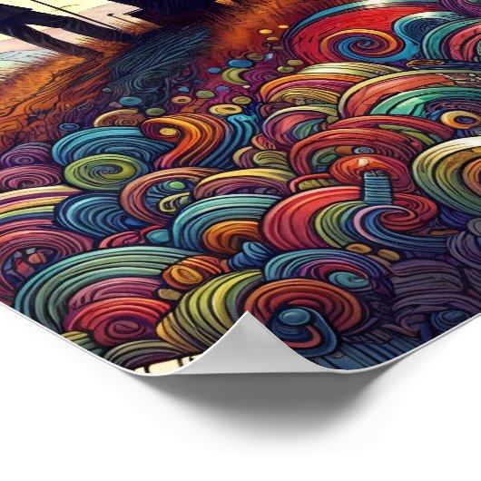 Een koperorkest poster (Hoek)