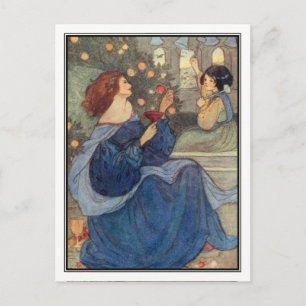 Een korf van Bells van Florence Harrison Briefkaart
