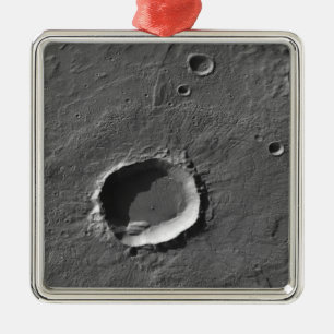 Een krater op Mars Metalen Ornament