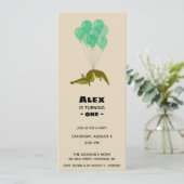 Een krokodillenpartij kiezen kaart (Staand voorkant)