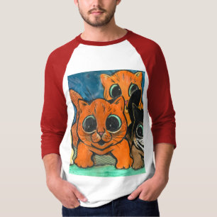 Een kruid van katten door Louis Wain T-shirt