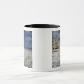 Een kruimelende bunker mok (Midden)