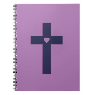 Een Kruis Met Hart Heilige Liefdeskunst Notitieboek