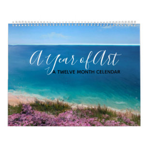 Een kunstkalender voor de originele digitale kunst kalender