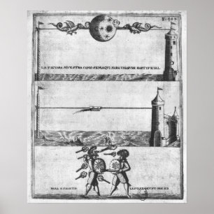 Een kunstmatige cloud maken poster