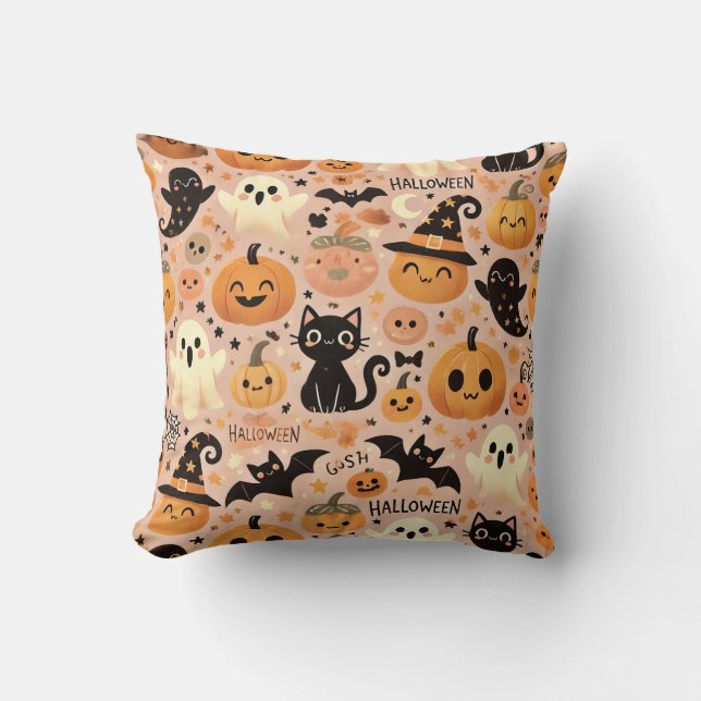 Een kussen dat voelt als Halloween (Voorkant)