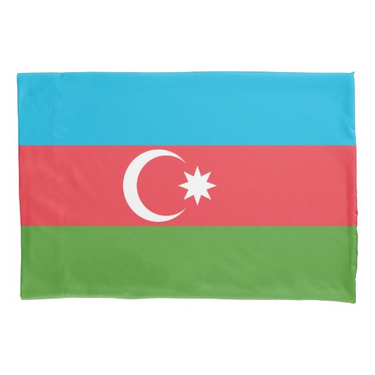 Eén Kussensloop met vlag van Azerbeidzjan (Voorkant)