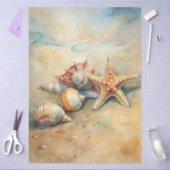Een Kustserie Ontwerp 57 Tissuepapier (Craft)
