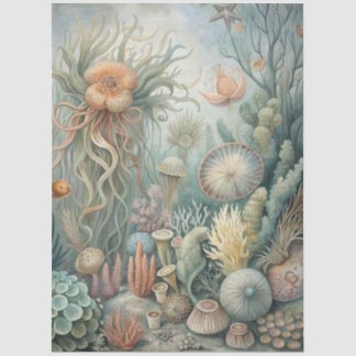 Een Kustserie Ontwerp 61 Tissuepapier