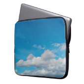 Een laag wolken laptop sleeve (Voorkant Links)