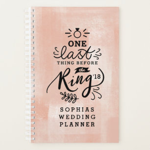 EÉN LAATSTE DING VÓÓR DE RING PLANNER