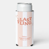 Een laatste Fling Bachelorette (Seltzer Voorkant)