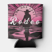 Een laatste Rodeo Bachelorette Blikjeskoeler (Voorkant)