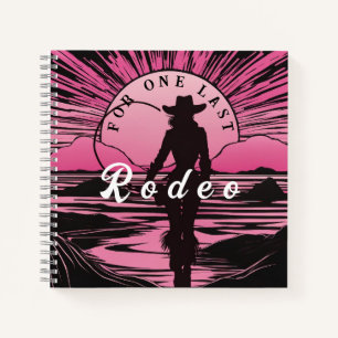 Eén Laatste Rodeo Bruidsmeisje Notitieboek