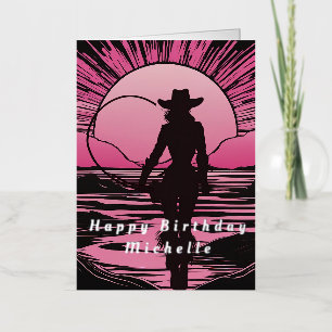 Eén laatste rodeo vrijgezellenfeest folie wenskaart