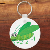 Een lachende sprinkhaan sleutelhanger (Voorkant)