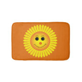 Een lachende zon badmat (Voorkant)