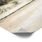 Een landkerscène poster (Hoek)