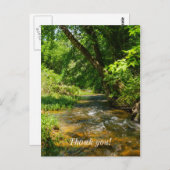 Een landkreek briefkaart (Voorkant / Achterkant)