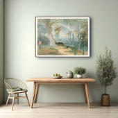 Een landschap in Ceylon door Samuel Daniell Poster