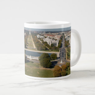 Een landschappelijk uitzicht van Washington DC Jumbo Beker