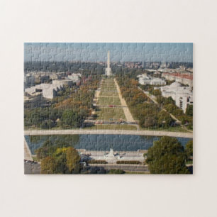 Een landschappelijk uitzicht van Washington DC Legpuzzel
