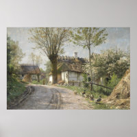 Een landweg in Jyllinge|