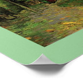 Een Lane in de openbare tuin in Arles Poster (Hoek)