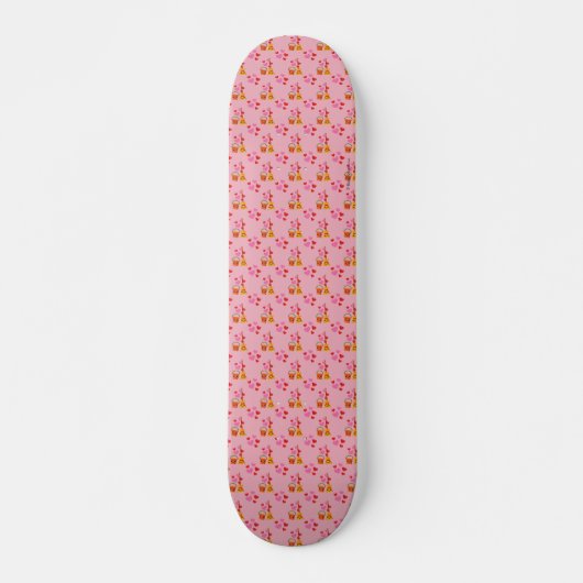 Een Langdurig Liefdespatroon Skateboard (Voorkant)