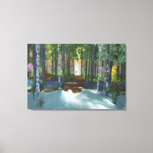 Een lange dag durend walkdoek afdrukken (Voorkant)