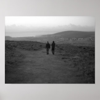 Een lange loopbaan poster