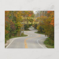 ÉÉN LANGE REK VAN S-CURVES/FALL COLORS/DOOR COUN