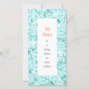 Een lange tijd om nuchter te worden kaart