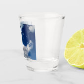 Een lange zachte wolk shot glas (Rechts)