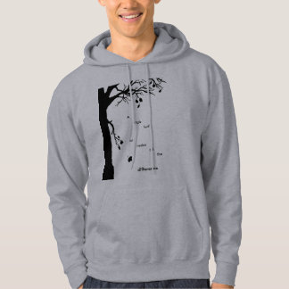Eén leder Sweatshirt